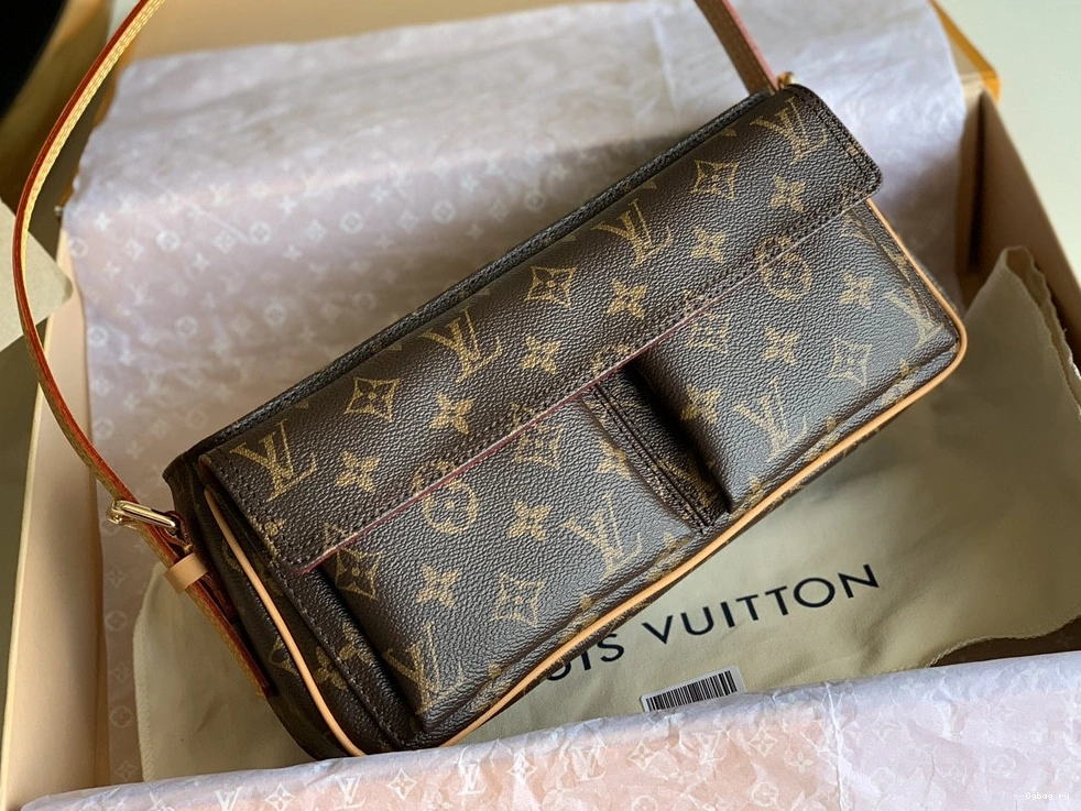 VUITTON VINTAGE LOUIS bag-30*11*13CM 0710